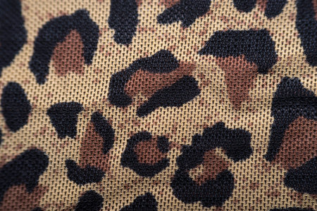 Leopard pattern texture repeating seamless orange black fur print skin