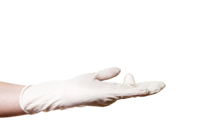 hand with glove hold contact nipple shield nippleshield for breastfeeding with latch difficulties or...
