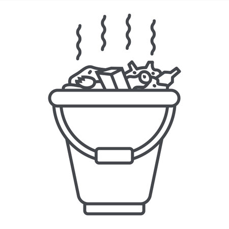 Trash can icon vector. Delete sign. Vector illustrationのイラスト素材