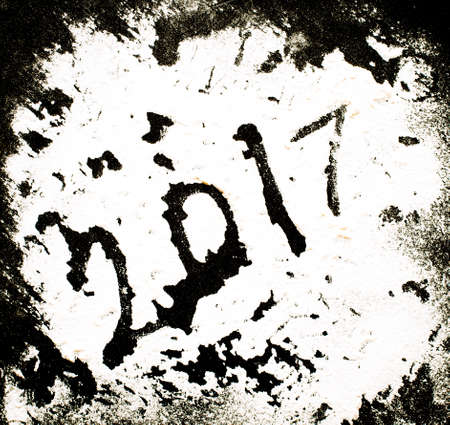 Christmas collection, gifts and decorative ornaments, over wooden backgroundの写真素材