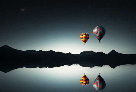 beautiful nightの写真素材