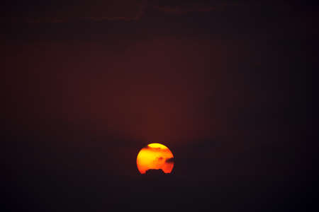 Summer sunriseの写真素材