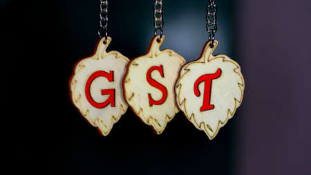 goods and service tax indiaの写真素材
