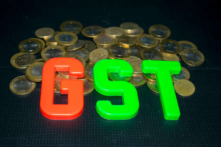GST goods and service tax indiaの写真素材