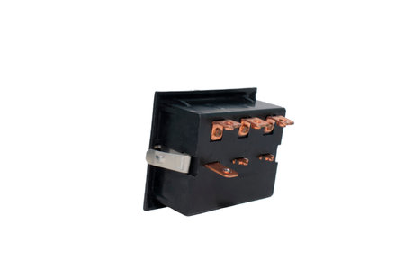 Black Heater Switch Isolated