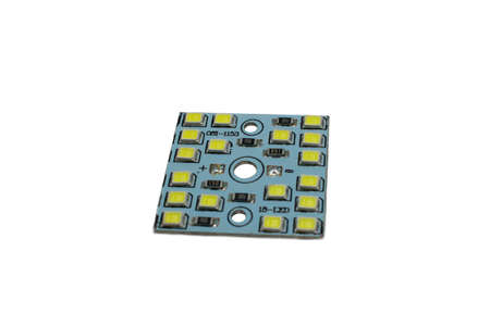 9 Watt Square MCPCB without driver isolatedの写真素材