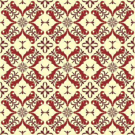 Original pattern inspired by classical ornaments as vectorのイラスト素材