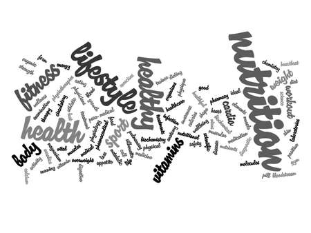 Conceptual health word cloud conceptの写真素材