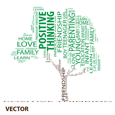 Conceptual education tree word cloud backgroundのイラスト素材