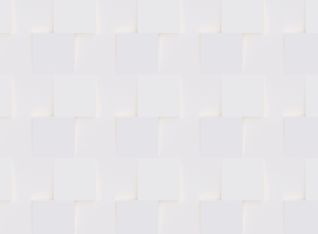3D pattern made of white and beige geometric shapes, creative background or wallpaper surface made of light and shadow. Futuristic seamless decorative abstract texture design, simple graphic elementsの写真素材
