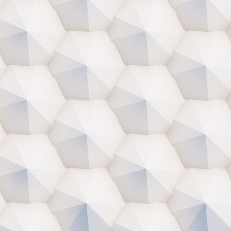 3D pattern made of white and beige geometric shapes, creative background or wallpaper surface made of light and shadow. Futuristic seamless decorative abstract texture design, simple graphic elementsの写真素材