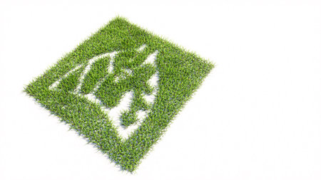 Concept or conceptual green summer lawn grass isolated white background, sign of  the lungs and...