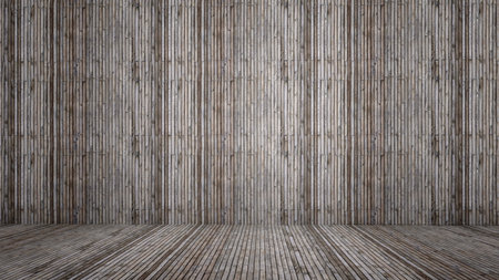 Concept or conceptual vintage or grungy gray background of natural wood or wooden old texture floor...