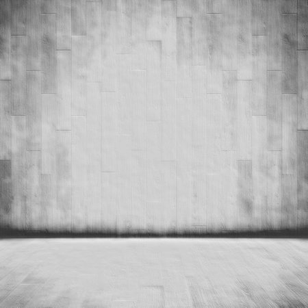 White old wood or wooden vintage plank floor and wall surface background  as a vintage pattern layout for retro, grunge and creative projects  in constructions, architecture and interior designの写真素材