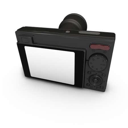 a pictogram of a camera to symbolize photographyの写真素材