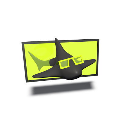 a pictogram to symbolise a 3d-compatible tv set