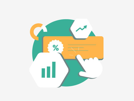 Push notification e-commerce campaigns. Smartphone screens with offers, reminders and alerts highlighting direct communication channels with audiences. Push marketing notification vector illustrationのイラスト素材