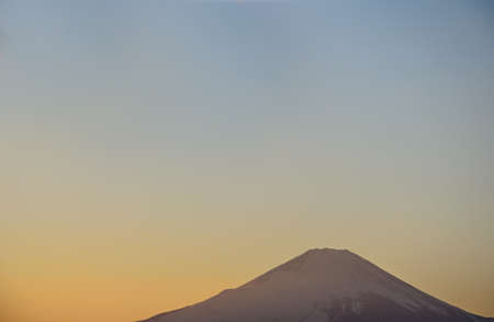 Mt Fuji under the sky.の写真素材