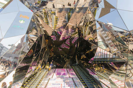 Tokyo, Japan - January 26, 2016: Omotesando Tokyu Plaza in Harajuku district Tokyo,Japanのeditorial素材