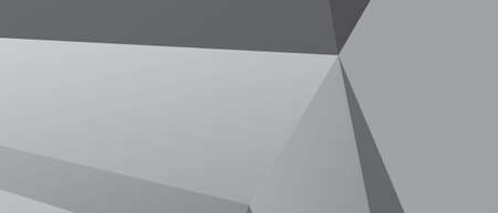abstract dark gray polygonal illustration backgroundの写真素材