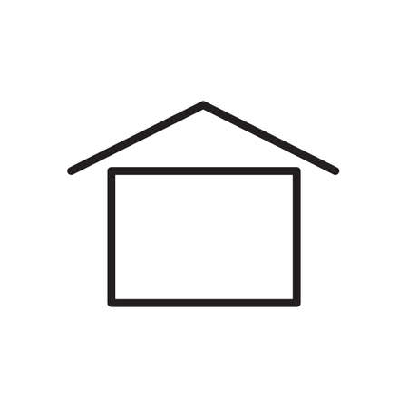 Home Icon Vector EPS10 .のイラスト素材