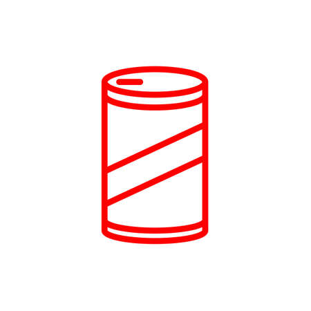 Can icon Vector illustration, EPS10.のイラスト素材