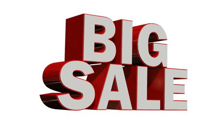 Big Sale - 3D Textの写真素材