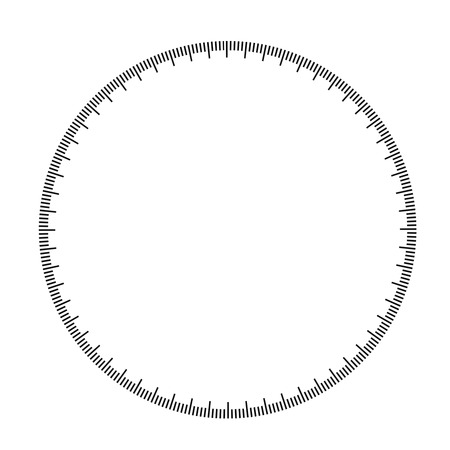 blank clockface isolated on whiteの写真素材