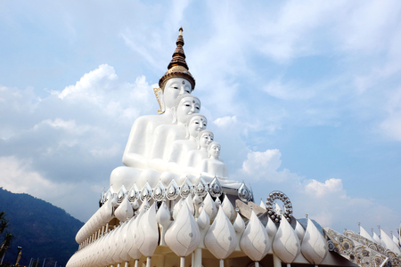 Wat Pha Sorn Kaew also known as Wat Phra That Pha Kaew, is a Buddhist monastery and temple in Khao Kho district, Phetchabun, Thailand. They are public domain or treasure of Buddhism, no restrict in copy or useの写真素材
