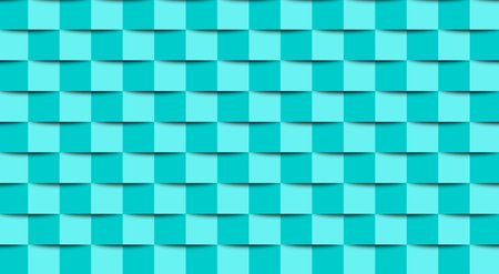 Abstract background - wall from square graphic elements - 3D illustration