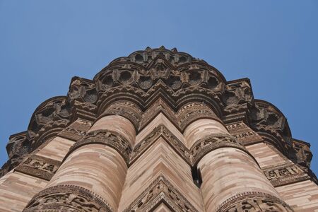 Architecture of Qutub Minarの写真素材