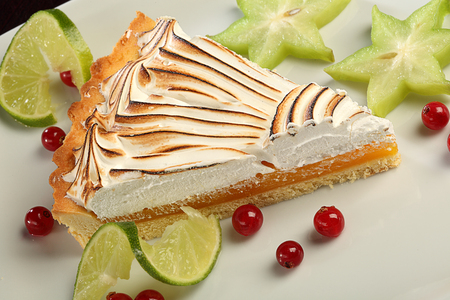 american pie with lemonの写真素材