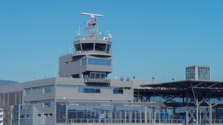 Thessaloniki International Airport Macedonia is the third largest airport in Greece.のeditorial素材