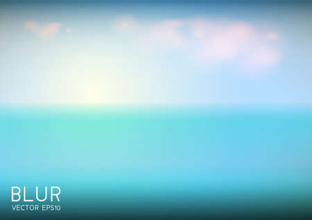 landscape blurred backgroundのイラスト素材