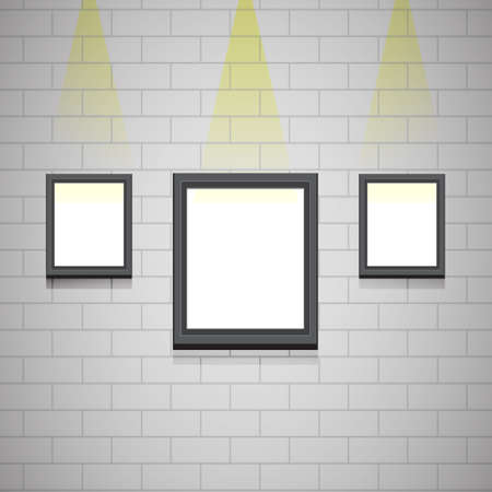 Realistic frame. Perfect for your presentationsのイラスト素材