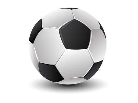 Football soccer ballのイラスト素材
