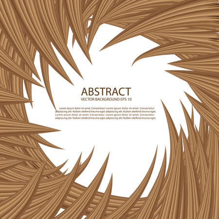 Hair waves abstract backgroundのイラスト素材