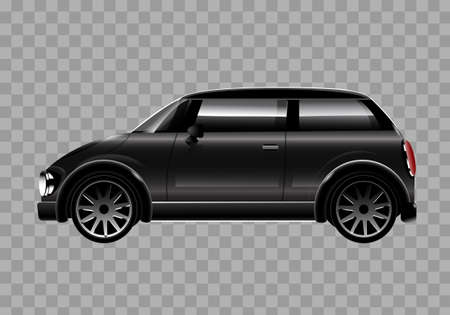 Car design with isolated backgroundのイラスト素材