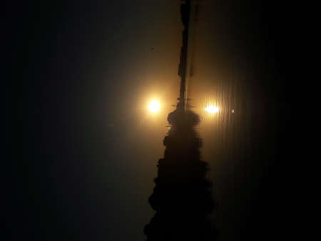 Evening sunsetの写真素材