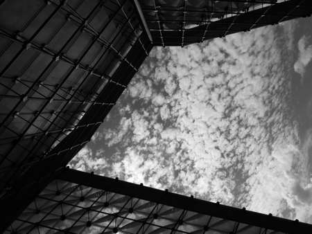 Glass constructionの写真素材