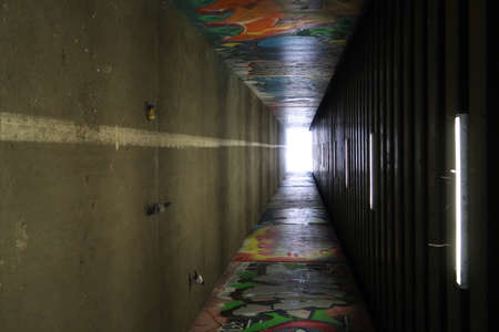 Urban and green east europe public spaceの写真素材