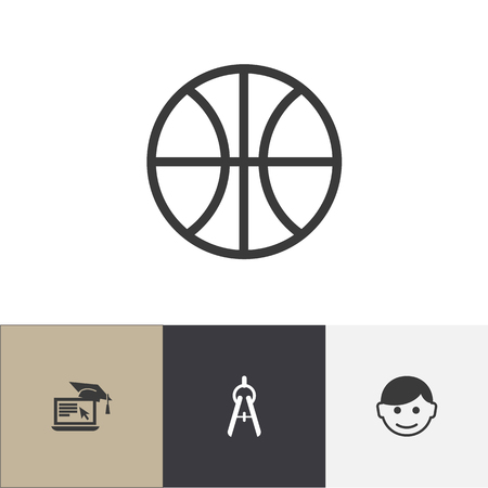 Set Of 4 Editable Science Icons.のイラスト素材