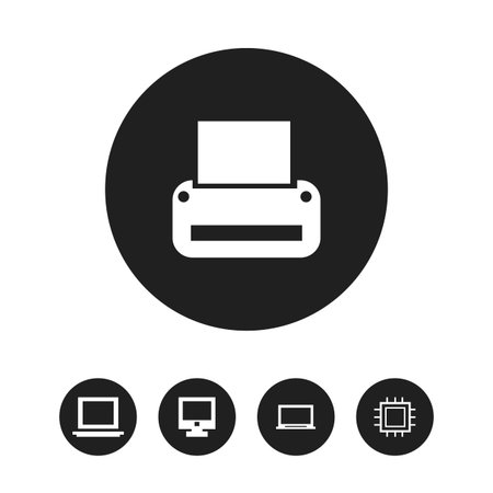 Set Of 5 Editable Notebook Icons