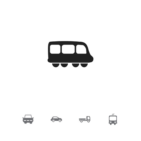 Set Of 5 Editable Transport Icons. Includes Symbols Such As Transportation, Haulage, City Drive And Moreのイラスト素材
