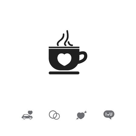 Set Of 5 Editable Passion Icons. Includes Symbols Such As Confession, Jewelry, Car And More. Can Be Used For Web, Mobile, UI And Infographic Design.のイラスト素材