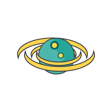 Galaxy icon vector isolated on white background for your web and mobile app design, Galaxy logo conceptのイラスト素材