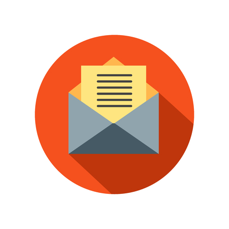 Mailing icon vector isolated on white background for your web and mobile app design, Mailing logo conceptのイラスト素材