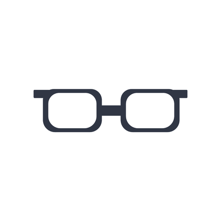 Teenager with sun glasses icon vector isolated on white background for your web and mobile app design, Teenager with sun glasses logo conceptのイラスト素材