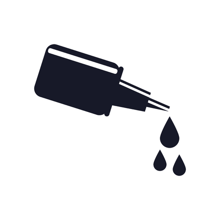 Drops icon vector isolated on white background for your web and mobile app design, Drops logo conceptのイラスト素材