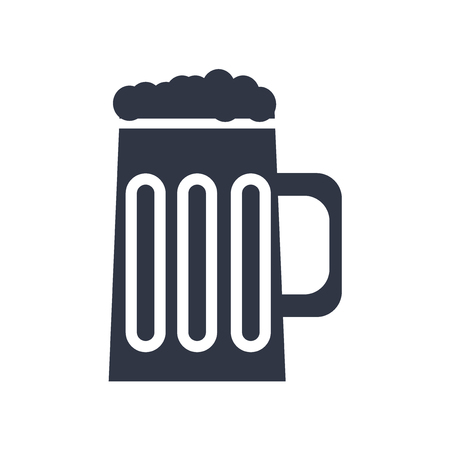 Jar of Beer icon vector isolated on white background for your web and mobile app design, Jar of Beer logo conceptのイラスト素材